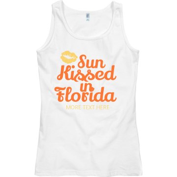 Sun Kissed Junior Fit Bella Sheer Longer Length Rib Tank Top