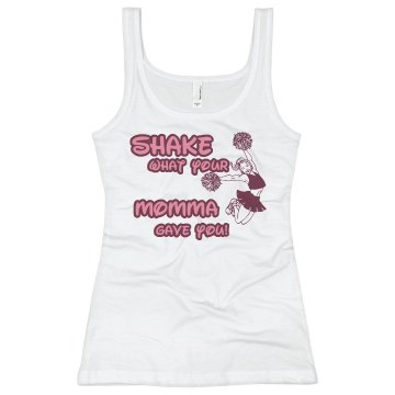 Shake What You Got! Junior Fit Basic Bella 2x1 Rib Tank Top