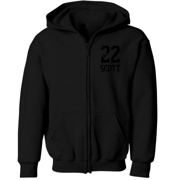 Youth Zip Hoodie w/ Back Youth Gildan Heavy Blend Full-Zip Hoodie