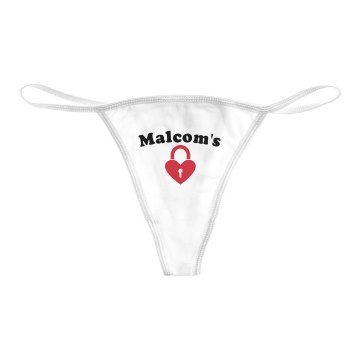 Lock and Key American Apparel Brazilian Bikini Bottom