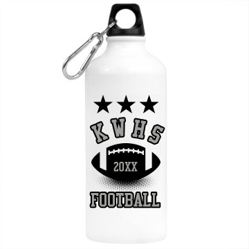 Football Stars Bottle Aluminum Water Bottle