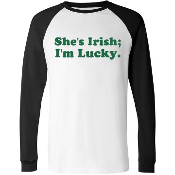 I'm Lucky Unisex Anvil Ringer Tee