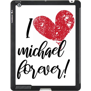 I Love Michael Black iPad Smart Cover