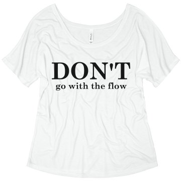 Don't Misses Bella Flowy V-Neck Half-Sleeve Tee