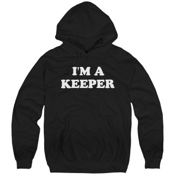I'm A Keeper Unisex Hanes Ultimate Cotton Heavyweight Hoodie