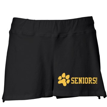 Wildcat Senior w/ Back Junior Fit Bella Fitness Shorts