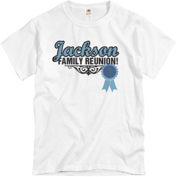 Blue Ribbon Reunion Unisex Basic Gildan Heavy Cotton Crew Neck Tee