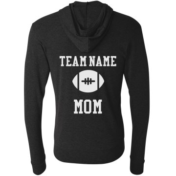 Dublin Mom Junior Fit Bella Fleece Raglan Zip Hoodie