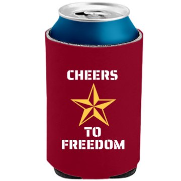 Miltary Veteran Salute The Official KOOZIE Can Kooler