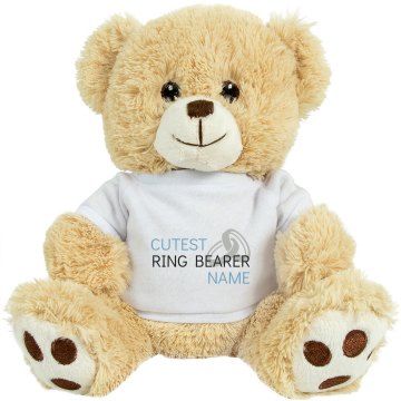 Ring Bearer Lion Plush Lion