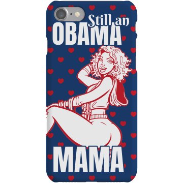 Obama Mama iPhone Plastic iPhone 5 Case Black