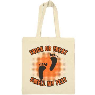 Smell My Feet Candy Bag Liberty Bags Canvas Bargain Tote Bag
