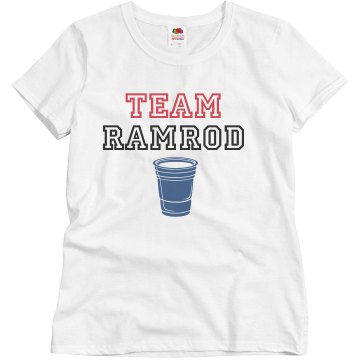 Team Ramrod Misses Relaxed Fit Basic Gildan Heavy Cotton Tee