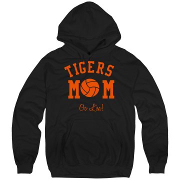 Volleyball Mom Hoodie Unisex Gildan Heavy Blend Hoodie
