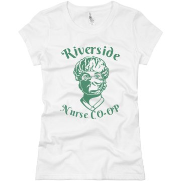 Nurse Co-Op Tee Junior Fit Basic Bella Favorite Tee