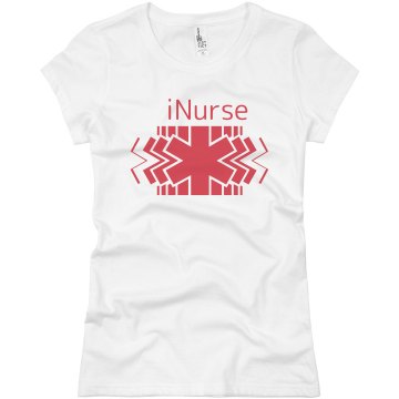 iNurseTee Junior Fit Basic Bella Favorite Tee