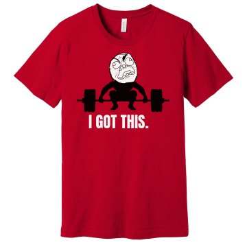 Meme Workout Tee Unisex Gildan Heavy Cotton Crew Neck Tee