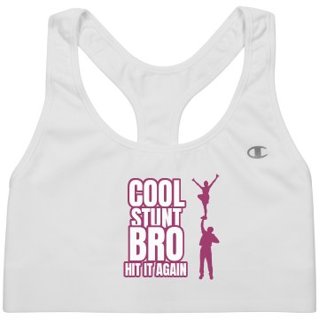 Cool Stunt Cheer Bra Alo Ladies' Mesh Back Sports Bra