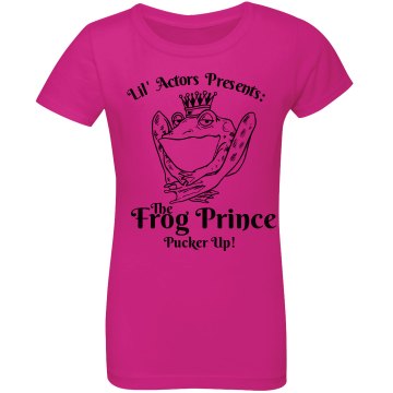 Frog Prince Play Youth Gildan Heavy Cotton Crew Neck Tee