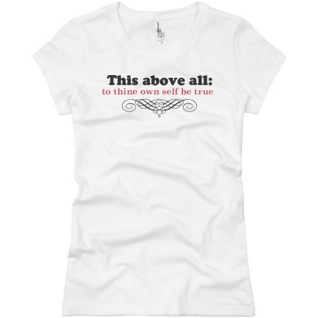 This Above All Junior Fit Basic Bella Favorite Tee