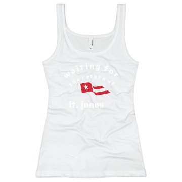 Waiting for the Return Junior Fit Bella Longer Length 1x1 Rib Tank Top