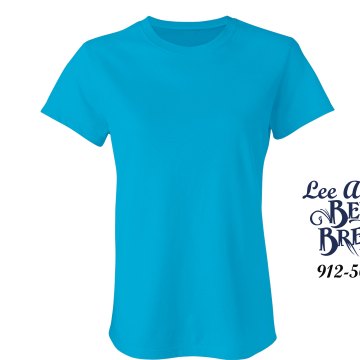 Bed and Breakfast Junior Fit Bella Sheer Longer Length Rib Tee