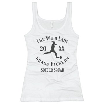 Grass Kickers tee Junior Fit Bella Sheer Longer Length Rib Tank Top