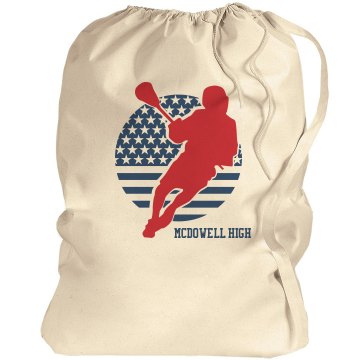 High School Lacrosse Port Authority Laundry Bag