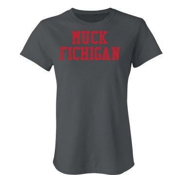 Muck Fichigan Junior Fit Bella Sheer Longer Length Rib Tee