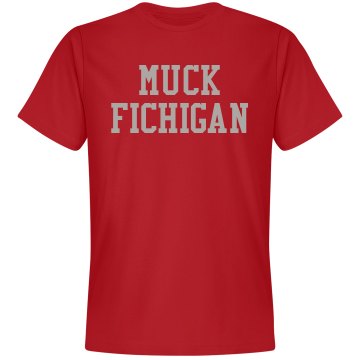 Muck Fichigan-mens Unisex Gildan Heavy Cotton Crew Neck Tee
