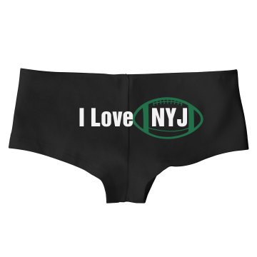 I love NYJ Football Bella Hotshort