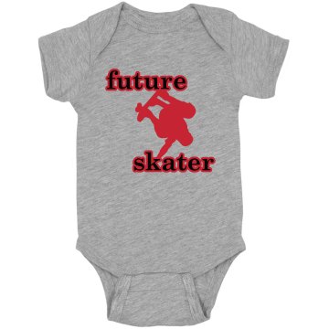 Future Skater Baby Infant Rabbit Skins Lap Shoulder Creeper
