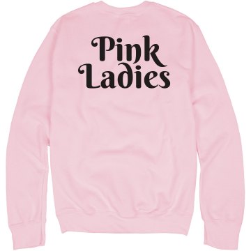 Pink Ladies Costume Junior Fit Bella Cadet Zip Track Jacket