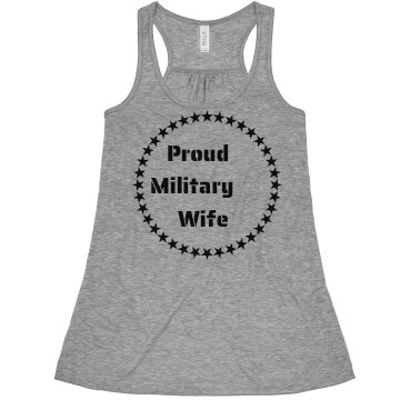 Proud Marine Wife Junior Fit Basic Bella Favorite Tee