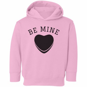 Be Mine Toddler Rabbit Skins Hooded Sweatshirt