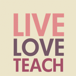 Live Love Teach Tote
