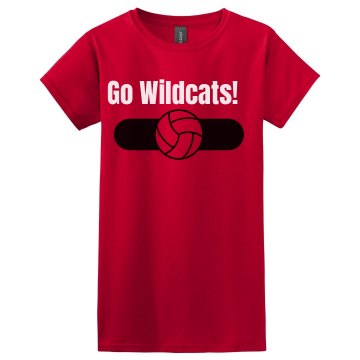 Go Wildats Misses Relaxed Fit Gildan Ultra Cotton Tee
