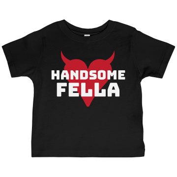 Handsome Devil Toddler Gildan Ultra Cotton Crew Neck Tee