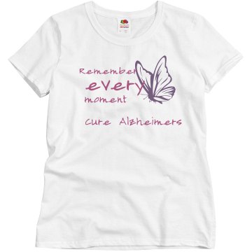 Alzheimers Remember Misses Relaxed Fit Basic Gildan Ultra Cotton Tee