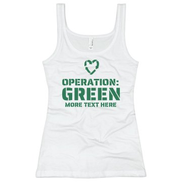 Operation Green Junior Fit Bella Sheer Longer Length Rib V-Neck Tee 
