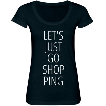 Shopping Diva Junior Fit Bella Sheer Longer Length Scoopneck Tee