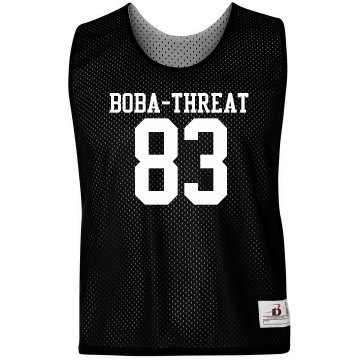 Boba Threat LAX Pinnie Badger Sport Lacrosse Reversible Practice Pinnie