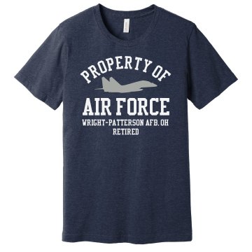 Retired from Air Force Unisex Gildan SoftStyle Tee