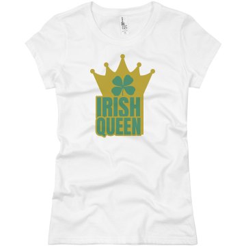 Irish Queen Junior Fit Basic Bella Favorite Tee