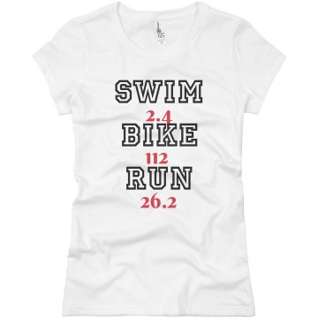 Triathlon Specs. Junior Fit Basic Bella Favorite Tee