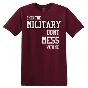 I'm with the Marines Unisex Gildan Heavy Cotton Crew Neck Tee