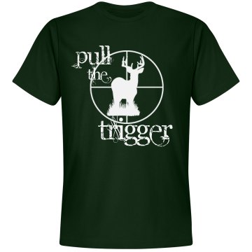 Pull The Trigger Unisex Gildan Heavy Cotton Crew Neck Tee