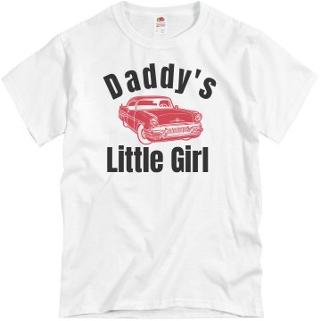 Daddy's Little Girl Unisex Basic Gildan Heavy Cotton Crew Neck Tee