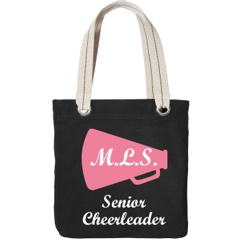 Senior Cheerleader Tote Port Authority Color Canvas Tote