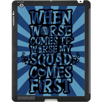 Cheer Squad Pride Case Black iPad Smart Cover